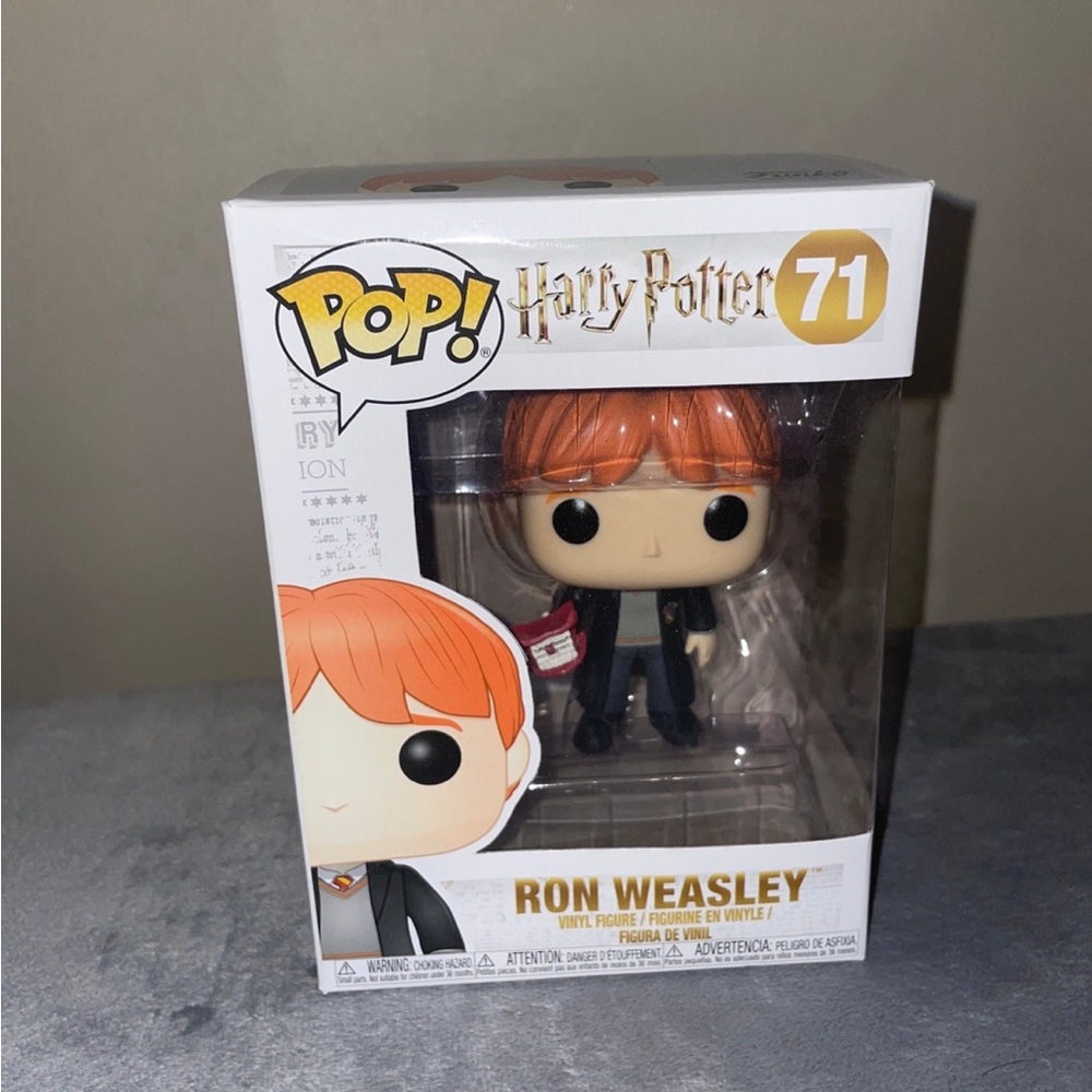 Funko Pop 71 Harry Potter Ron Weasley with howler